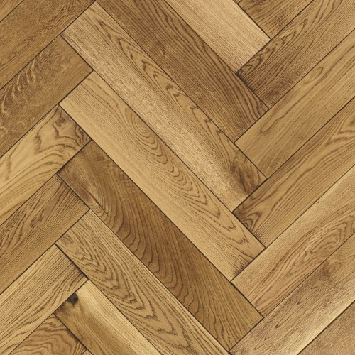 Solid Wood Block Herringbone Flooring