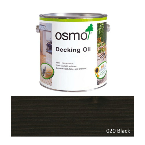 2.5ltr: Osmo - Decking Oil - Black - (020D)