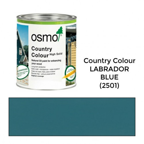 2.5ltr: Osmo - Country Colour - Labrador Blue - (2501D)