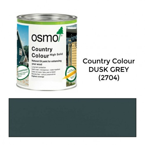 2.5ltr: Osmo - Country Colour - Dusk Grey - (2704D)
