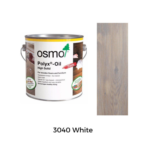 5ml: Osmo - Sachet - Polyx Oil - Tints - White - (3040S) 