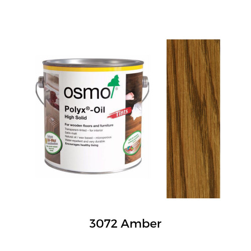0.125ltr: Osmo - Polyx Oil - Tints - Amber - (3072A)