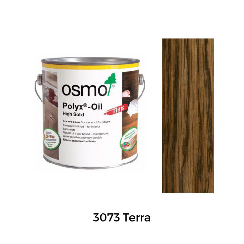 2.5ltr: Osmo - Polyx Oil - Tints - Terra - (3073D)