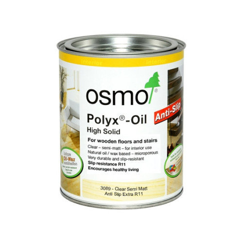 0.125ltr: Osmo - Polyx Oil - R11 Anti Slip Extra - SemiMatt - (3089A)