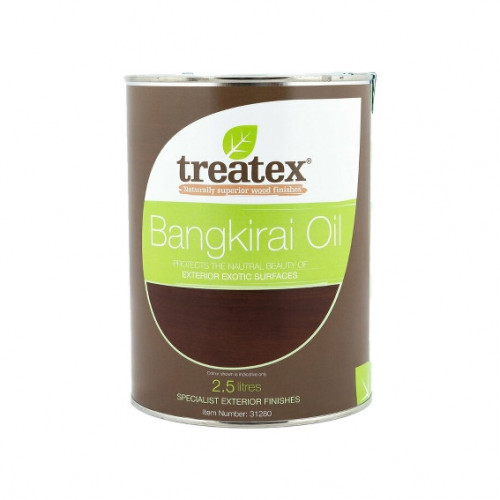 2.5ltr: Treatex - Specialist Exterior Finishes - Bangkirai Oil 
