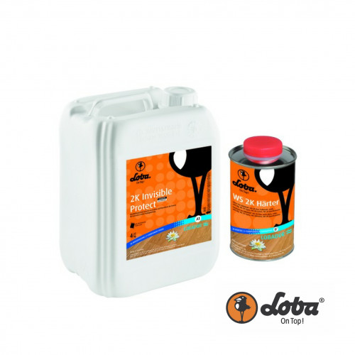 5ltr: Loba - Invisible Protect 2K - 2K Wood Floor Lacquer