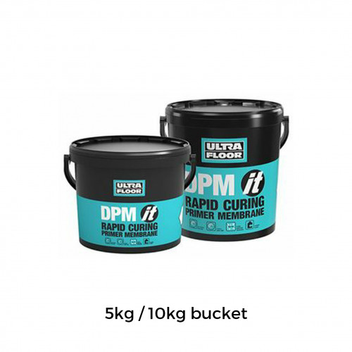 5Kg Tub: UltraFloor - DPM it - 2K Solvent Free Epoxy Resin System - for use as a surface primer and damp proof membrane 