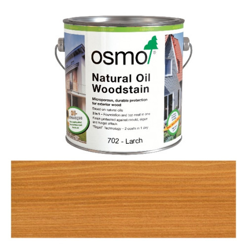 2.5ltr: Osmo - Natural Oil Woodstain - Larch - (702D)