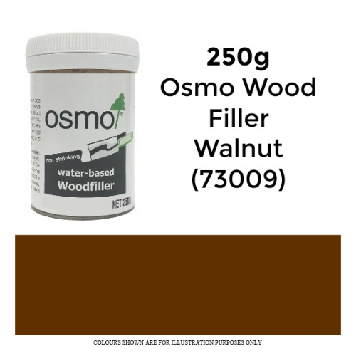 250g: Osmo - Woodfiller - Walnut - (73009)