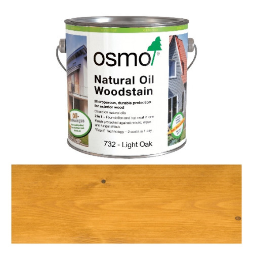 5ml: Osmo - Sachet - Natural Oil Woodstain - Light Oak - (732S)