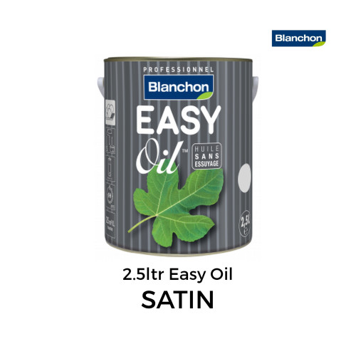2.5ltr: Blanchon - Easy Oil - Non Wiping Oil - Satin