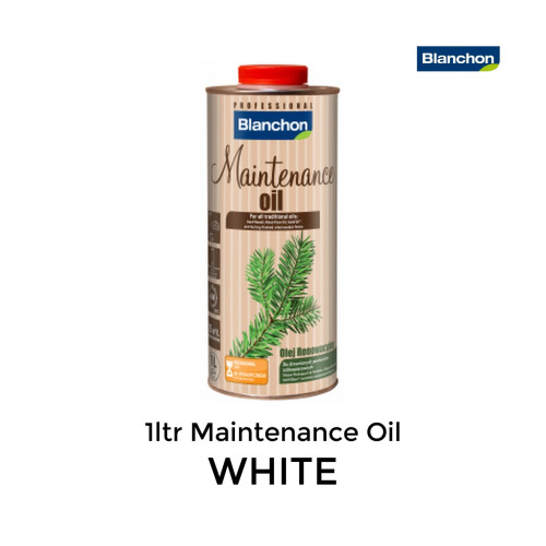 1ltr: Blanchon - Maintenance Oil - White 