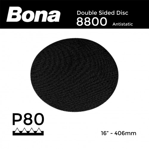 P80 - Bona - Double Sided Disc - (8800) - 407mm - 16" 