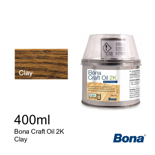 0.4ltr: Bona - Craft Oil 2K - Clay