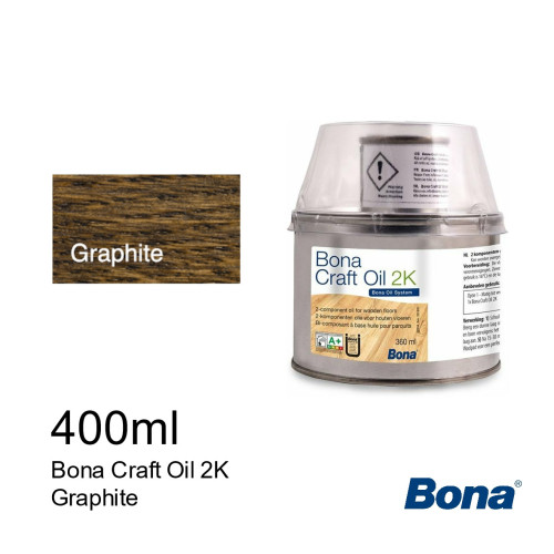 0.4ltr: Bona - Craft Oil 2K - Graphite