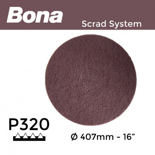 P320 - Bona - Scrad Pad - Maroon - 407mm - 16"