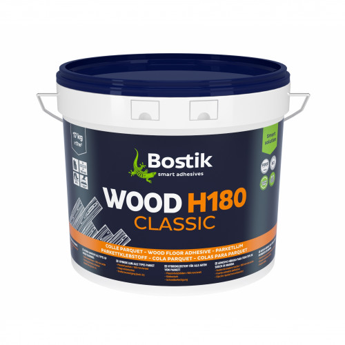 14kg Tub: Bostik - H180 Classic P - Wood Flooring Adhesive - High Performance Single Component Adhesive - (2 x 7kg Foil Bags)