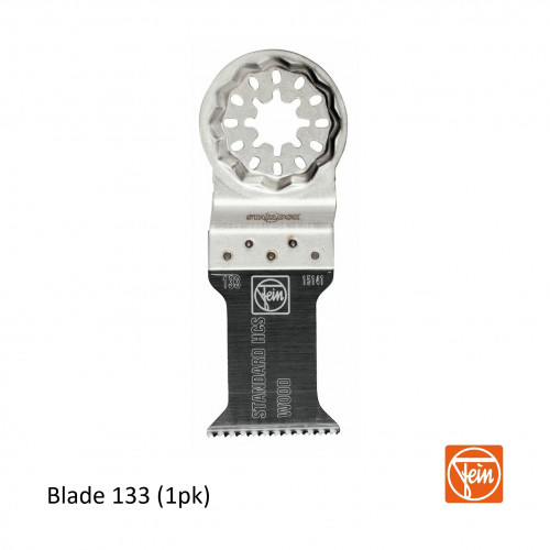Fein - Starlock - E-Cut 133 form long life saw blade - 35mm Width x 50mm Length - Single Pack