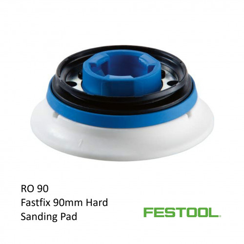Festool - Fastfix - Jetstream - Circular Backing Pad - Hard - Fits Rotex RO90 DX - (495623)