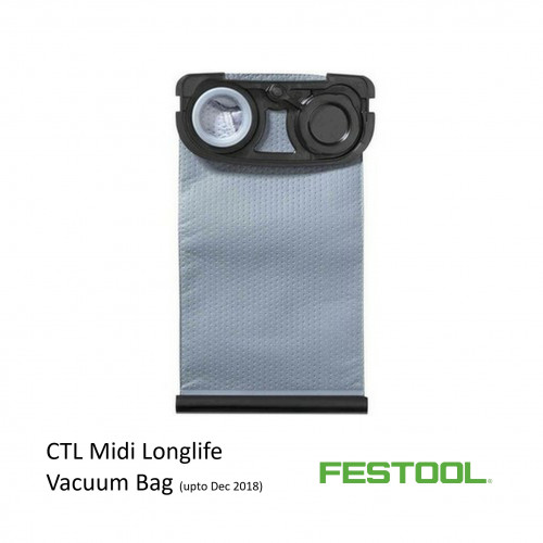 Festool - Longlife Bag - for Festool CTL Midi Vacuum - Until Dec 2018