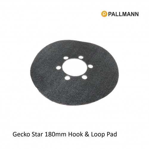 Pallmann - Gecko Star - Self Adhesive Hook & Loop Backing Pad - 180mm