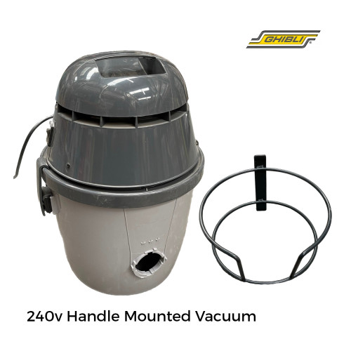 Ghibli - 230v Vac Unit Complete For Buffing Machine (inc, bracket+vac+pipes+skirt)