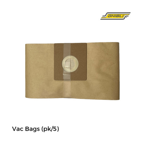 1pk: Ghibli - Buffer -Vac Bags - (5/pk)