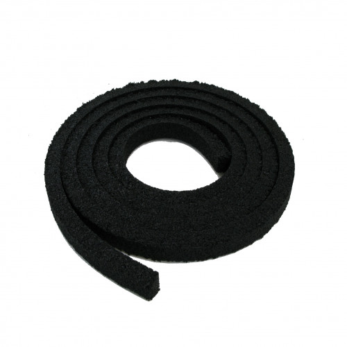 1pk: Junckers - Rubber Expansion Strip - Black - 12 x 12 x 1000mm - (10/pk)