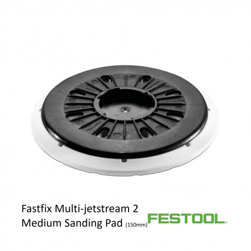 Festool - Circular Backing Pad - Multi Jetstream 2 - Standard Medium - Fits Rotex RO 150 - (202461)