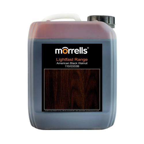 5ltr: Morrells - Light Fast Stain - American Black Walnut - 110/0333B