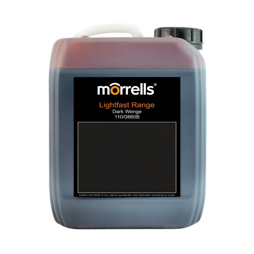 5ltr: Morrells - Light Fast Stain - Dark Wenge - 110/0860B