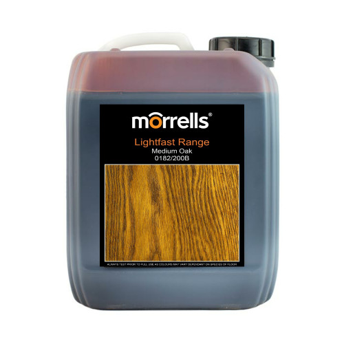 5ltr: Morrells - Light Fast Stain - New Medium Oak - 0182/200B