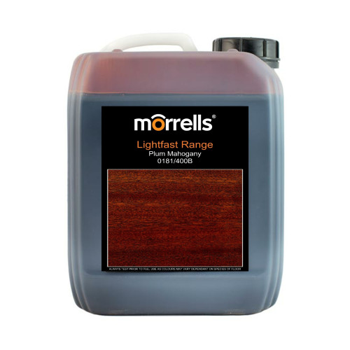5ltr: Morrells - Light Fast Stain - Plum Mahogany - 0181/400B