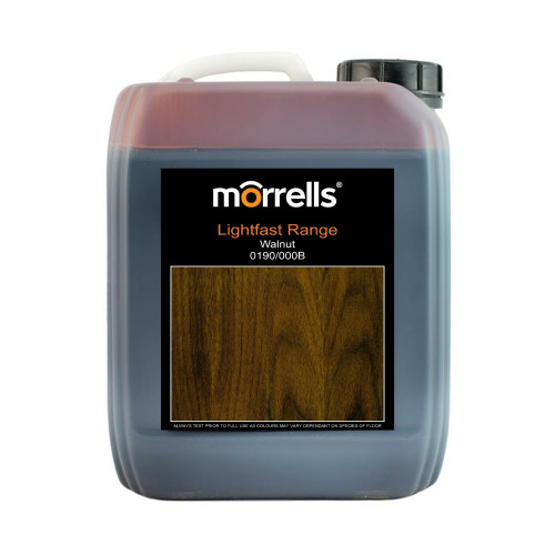 5ltr: Morrells - Light Fast Stain - Walnut - 0190/000B