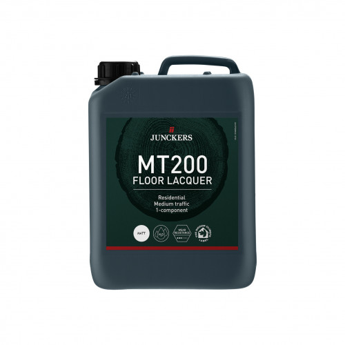 5ltr: Junckers - ProFinish - 1K Water Based Co Polymer PU Acrylic Lacquer - Matt 20% Sheen