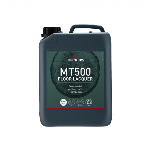 5ltr: Junckers - Strong - 1K Water Based PU Lacquer - UltraMatt Finish 10% Sheen