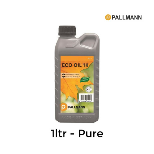 1ltr: Pallmann - Eco Oil 1K - Pure