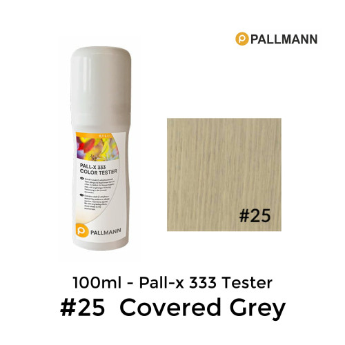 0.1ltr: Pallmann - Pall-x-333 - Colour Tester - Covered Grey - No.25