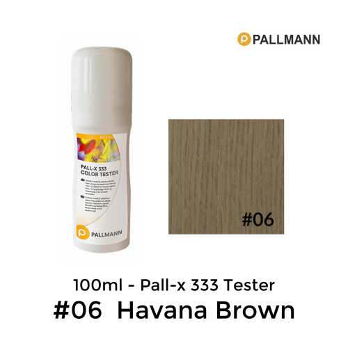 0.1ltr: Pallmann - Pall-x-333 - Colour Tester - Havana Brown - No.6 