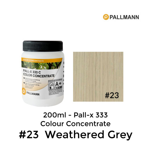 0.2ltr: Pallmann - Pall-x-333 C - Colour Concentrate - Weathered Grey - No.23 