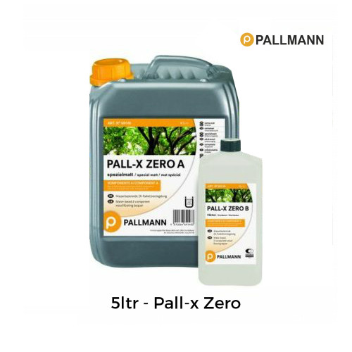 10ltr: Pallmann - Pall-x-Zero - 2K Water Based Solvent Free Lacquer 