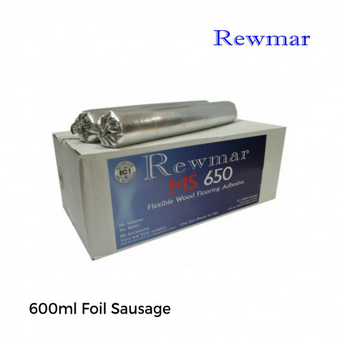 600ml Foil: Rewmar - MS650 - MS Polymer Adhesive Sausage
