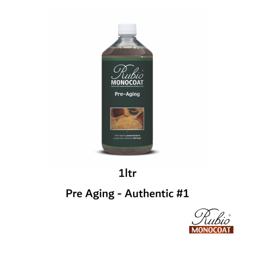 1ltr: Rubio Monocoat - Pre Aging - Authentic #1 - Authentic Ammonia Look