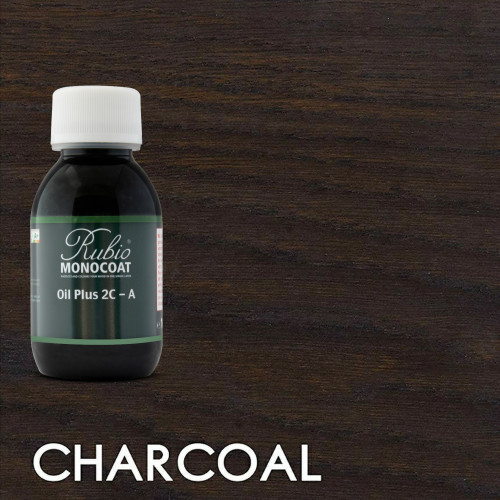 (08) 20ml: Rubio Monocoat - Oil Plus 2C A - Charcoal