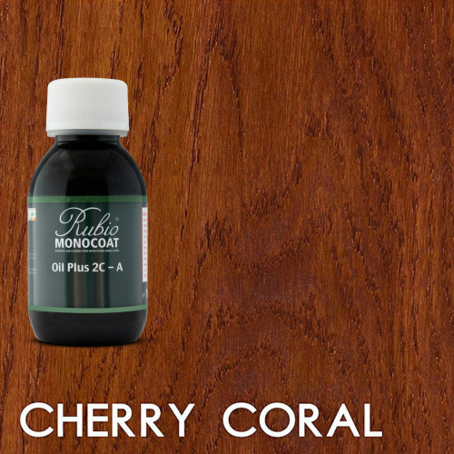 (09) 20ml: Rubio Monocoat - Oil Plus 2C A - Cherry Coral