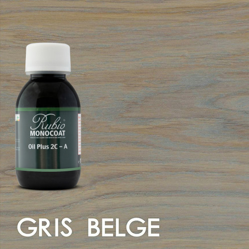 (14) 20ml: Rubio Monocoat - Oil Plus 2C A - Gris Belge
