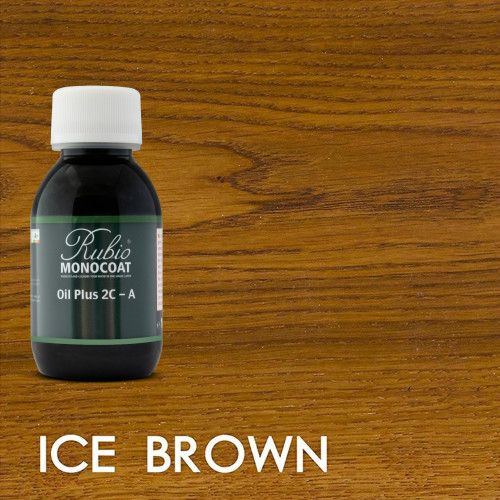 (16) 20ml: Rubio Monocoat - Oil Plus 2C A - Ice Brown