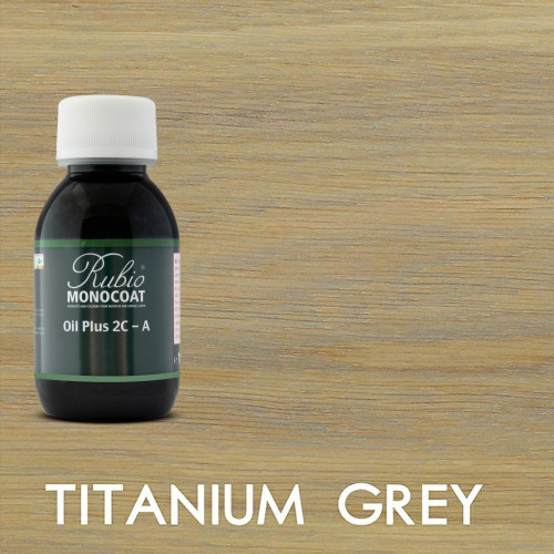 (36) 20ml: Rubio Monocoat - Oil Plus 2C A - Titanium Grey