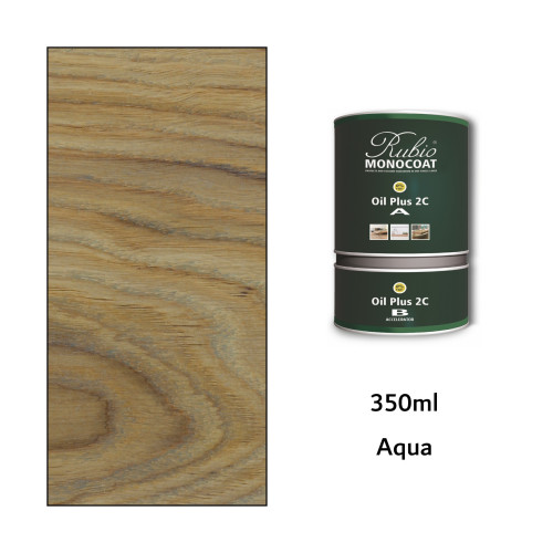 350ml: Rubio Monocoat - Oil Plus 2C - (Part A and B) - Aqua