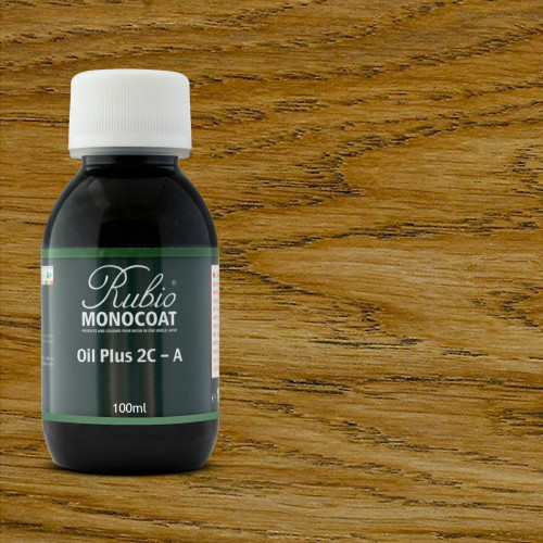 100ml: Rubio Monocoat - Oil Plus 2C - A - Castle Brown